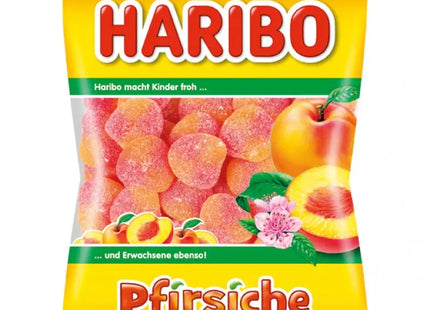 Haribo Fruchtgummi Pfirsiche, 175g, Saftig Süße Nascherei TK Gruppe® Grosshandel 