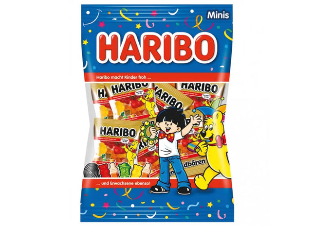 Haribo Goldbären Mini-Beutel, 10g, 1kg Gesamtgewicht TK Gruppe® Grosshandel 