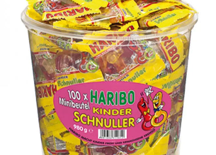 Haribo Kinder-Schnuller Fruchtgummis - Bunte & Fruchtige Nascherei TK Gruppe® Grosshandel 