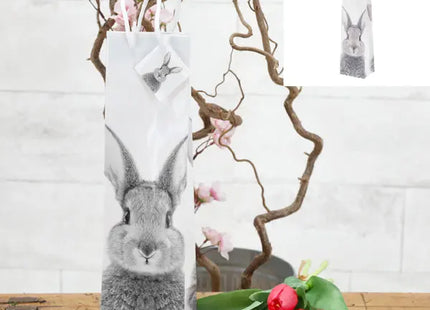 Häschen-Design Flaschentasche, 35 cm Höhe - Perfekt für Geschenke und Dekoration TK Gruppe® Grosshandel 