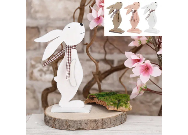 Hase Guck in die Luft, 3er-Set, groß, 15cm - Charmante Osterdekorationen TK Gruppe® Grosshandel 