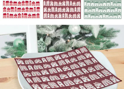 Haus-Motiv Servietten-Set, 3 Designs, 20er-Pack - Ideal für Einweihungspartys TK Gruppe® Grosshandel 