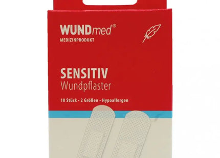 Hautfreundliche Hypoallergene Wundpflaster, 10 Stück - Sanfter Schutz für Empfindliche Haut TK Gruppe® Grosshandel 