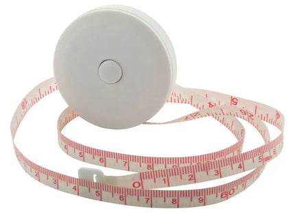 Hawkes Schneidermaßband - weiß: Präzises, flexibles Messwerkzeug für exakte Schneiderarbeiten TK Gruppe® Grosshandel 