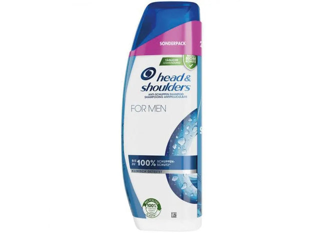 Head&Shoulders Herren Shampoo Doppelpack 2x300ml – Schuppenfrei & Frisch TK Gruppe® Grosshandel 