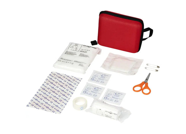 Healer 16-Teiliges Erste-Hilfe-Set in Rot und Weiß – Umfassend & Kompakt TK Gruppe® Grosshandel 