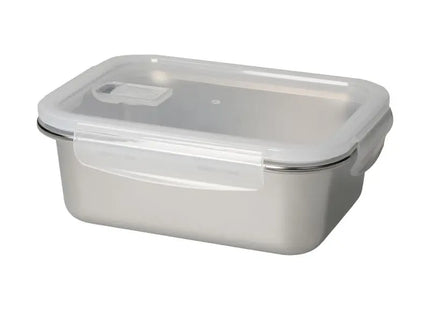 Heat Vorratsdose 1,1 Liter, Silber-Transparent – Modern & Praktisch TK Gruppe® Grosshandel 