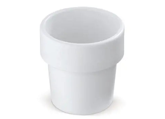 Heiß-aber-cool Kaffeebecher 240ml – Klassisch Weiß TK Gruppe® Grosshandel 
