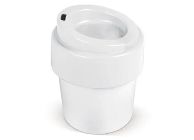 Heiß-aber-cool Kaffeebecher mit Deckel 240ml – Reinweiß TK Gruppe® Grosshandel 