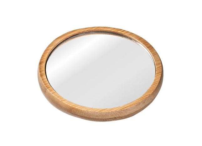 Hellbrauner Spiegel RE98-CATANZARO – Rustikaler Holzrahmen für Stilvolles Ambiente TK Gruppe® Grosshandel 