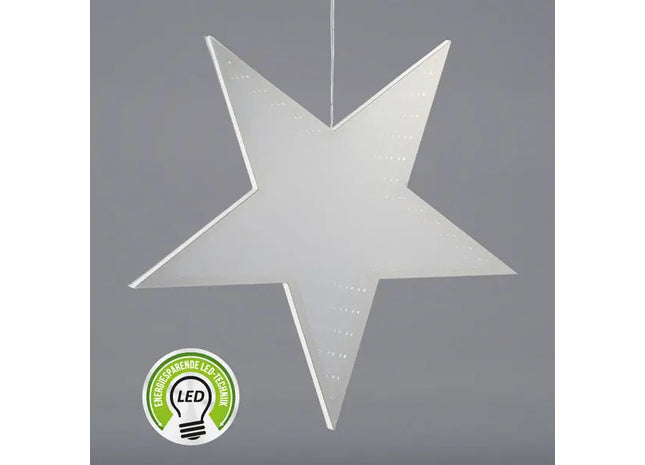 Heller LED Stern-Tunnel, 60 LEDs, 30cm Durchmesser, festliche Weihnachtsdekoration TK Gruppe® Grosshandel 