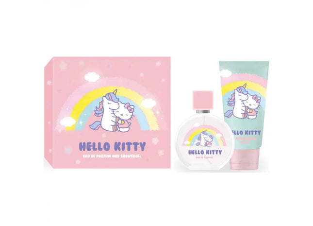 Hello Kitty GP Einhorn Regenbogen Edition, Farbenfrohe Sammlerfigur TK Gruppe® Grosshandel 
