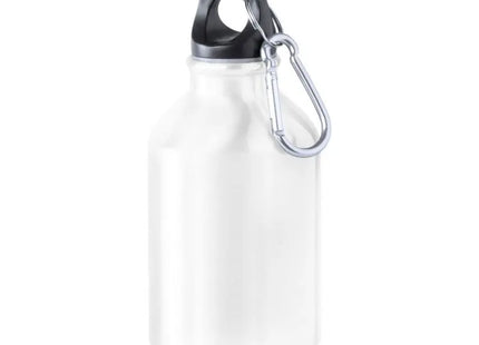 Henzo Kompakte Sportflasche 300 ml, Reinweiß, Leicht & Praktisch für Unterwegs TK Gruppe® Grosshandel 
