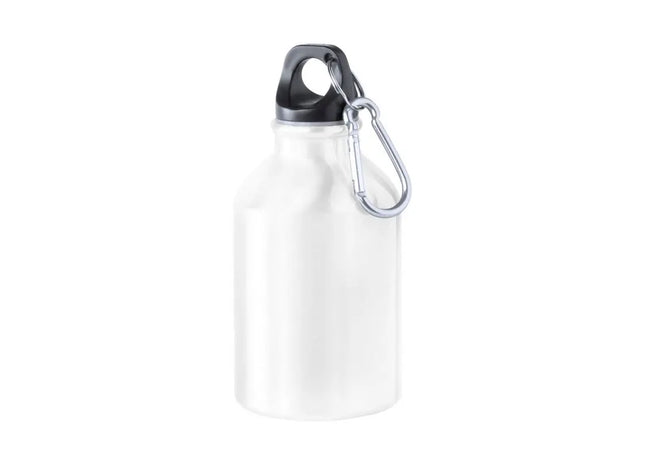 Henzo Kompakte Sportflasche 300 ml, Reinweiß, Leicht & Praktisch für Unterwegs TK Gruppe® Grosshandel 
