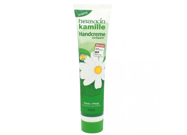 Herbacin Original Handcreme mit Kamille, Beruhigend, 75 ml Tube TK Gruppe® Grosshandel 