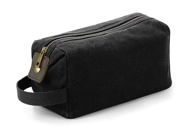 Heritage Waxed Canvas Wash Bag TK Gruppe® Grosshandel 