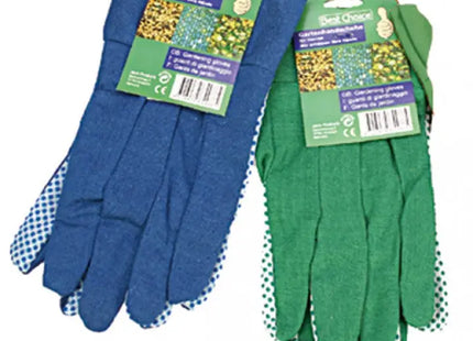 Herren Gartenhandschuhe mit Noppen für optimalen Halt, Robust & Komfortabel TK Gruppe® Grosshandel 