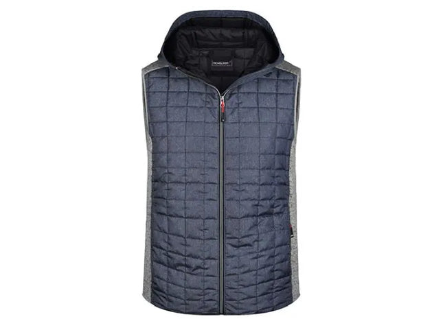 Herren Gestrickte Hybridweste – Stilvoll & Funktional für jeden Anlass TK Gruppe® Grosshandel 