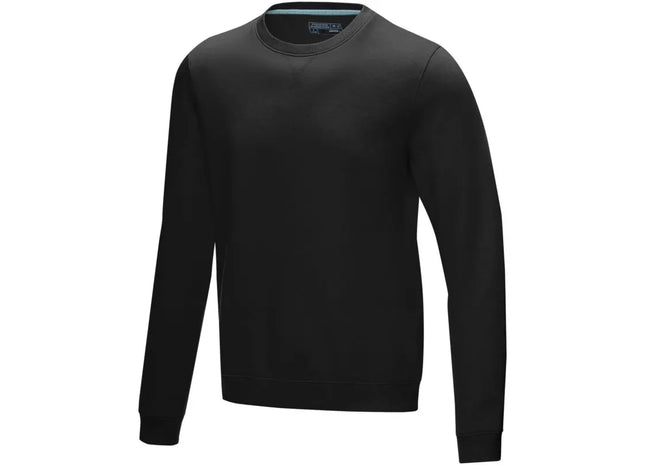 Herren-Jasper-Pullover mit Rundhals aus GOTS-zertifiziertem Bio-Baumwolle – Stilvoll & Öko TK Gruppe® Grosshandel 