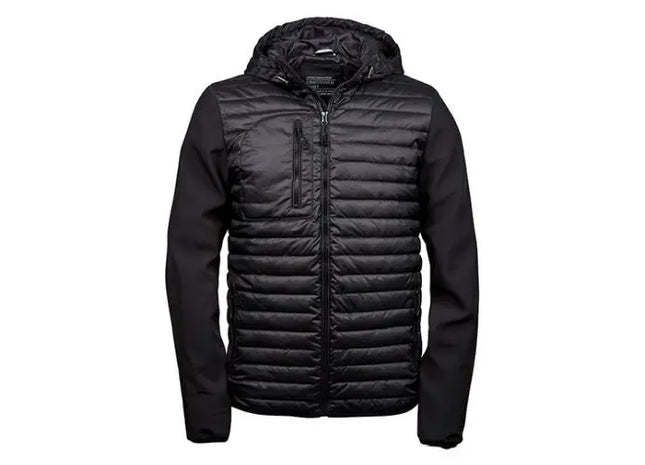 Herren Kapuzen-Crossover-Jacke – Stilvoll & Funktionell für jede Gelegenheit TK Gruppe® Grosshandel 