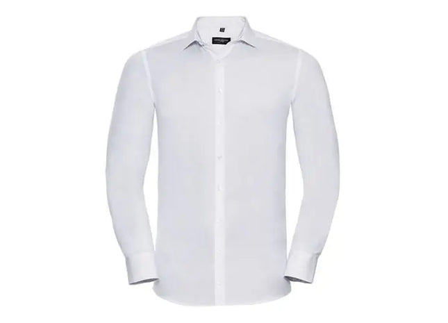 Herren Langarm Enganliegendes Shirt mit Ultimativer Dehnbarkeit für Perfekten Sitz TK Gruppe® Grosshandel 