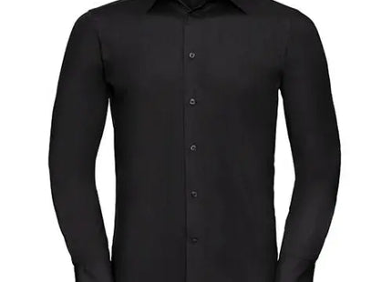 Herren Langarm Popelin-Hemd, Polycotton, Maßgeschneidert & Stilvoll TK Gruppe® Grosshandel 