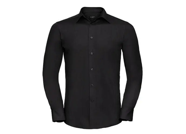 Herren Langarm Popelin-Hemd, Polycotton, Maßgeschneidert & Stilvoll TK Gruppe® Grosshandel 
