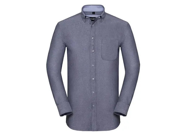 Herren Oxford-Hemd Langarm, Gewaschen, Maßgeschneidert & Lässig TK Gruppe® Grosshandel 
