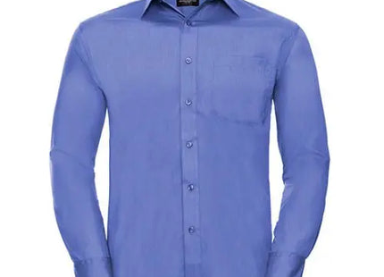 Herren Polycotton-Popeline-Hemd mit Langarm – Klassisch und Komfortabel TK Gruppe® Grosshandel 