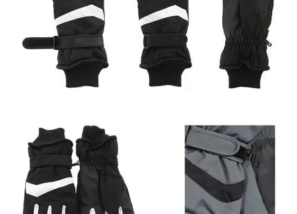 Herren Skihandschuhe, Doppelpack, Verbesserte Griffigkeit & Isolierung - 100 Zeichen TK Gruppe® Grosshandel 