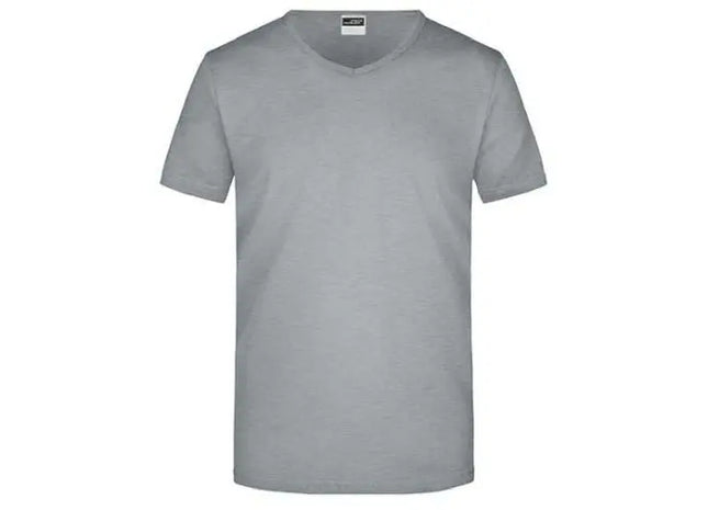 Herren Slim-Fit V-Ausschnitt T-Shirt - Stilvolle Eleganz für jede Gelegenheit TK Gruppe® Grosshandel 