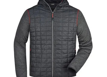 Herren Strick-Hybridjacke: Stil, Komfort & Vielseitigkeit Modische Übergangs- & Freizeitjacken TK Gruppe® Grosshandel 