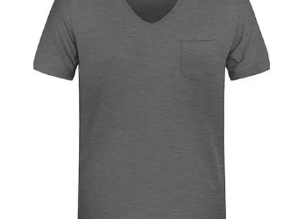 Herren T-Shirt mit Brusttasche – Stilvoll und praktisch, hochwertiger Baumwollstoff TK Gruppe® Grosshandel 