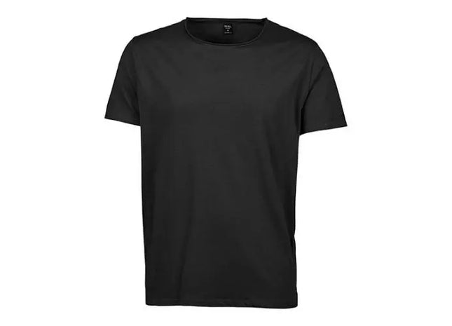 Herren T-Shirt mit ungesäumtem Saum - Lässiger Style für jeden Anlass TK Gruppe® Grosshandel 