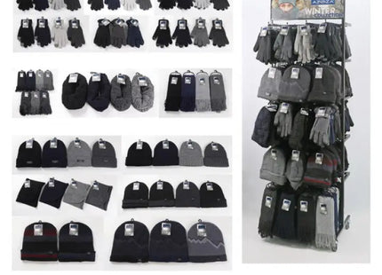 Herren-Winterkollektion, 240 Teile auf Metallständern – Umfassendes Sortiment TK Gruppe® Grosshandel 