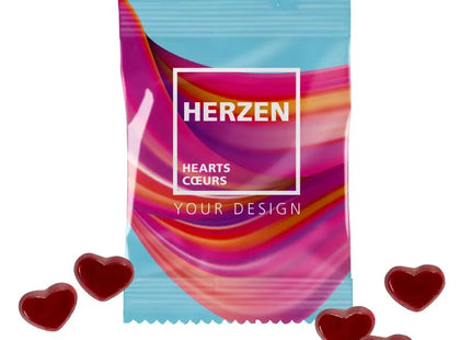 Herz-Fruchtgummiaktion: 10g Tüten – Süße Herzensgrüße TK Gruppe® Grosshandel 