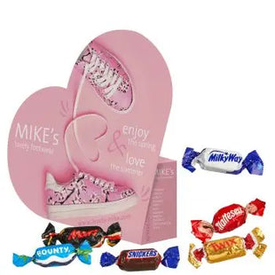 Herzförmige Konturen-Schachtel mit Celebrations – personalisiert TK Gruppe® Grosshandel 
