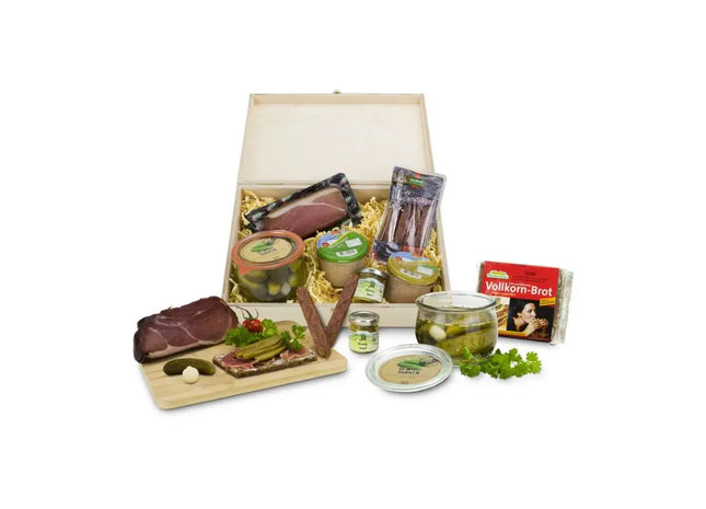 Herzhafte Genusskiste - Premium Auswahl an Delikatessen TK Gruppe® Grosshandel 