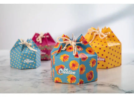 HexaCord S von CreaBox - Weiße Sechseck-Geschenkbox für besondere Momente TK Gruppe® Grosshandel 