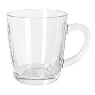 Highflyers Glastasse No.9 - 270 ml - Weiß, Hochwertiger Trinkbecher, Spülmaschinenfest, Elegantes Design TK Gruppe® Grosshandel 