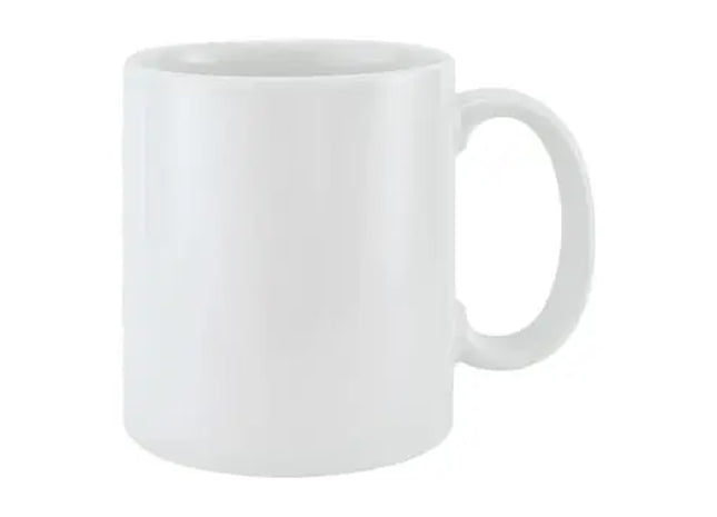 Highflyers Tasse No.1 - 300 ml - Weiß, Hochwertiger Keramikbecher, Spülmaschinenfest, Stilvolles Design TK Gruppe® Grosshandel 