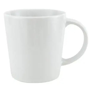 Highflyers Tasse No.6 - 350 ml - Weiß, Hochwertiger Keramikbecher, Spülmaschinenfest, Stilvolles Design TK Gruppe® Grosshandel 