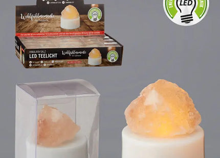Himalaya LED Kerze, ca. 5cmH - Dekorative Beleuchtung für entspannte Atmosphäre TK Gruppe® Grosshandel 