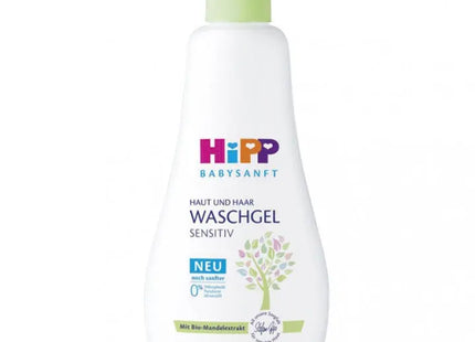 Hipp Babysanft 400ml Wash Gel - Gentle Cleanser for Baby's Skin and Hair, Hypoallergenic TK Gruppe® Grosshandel 