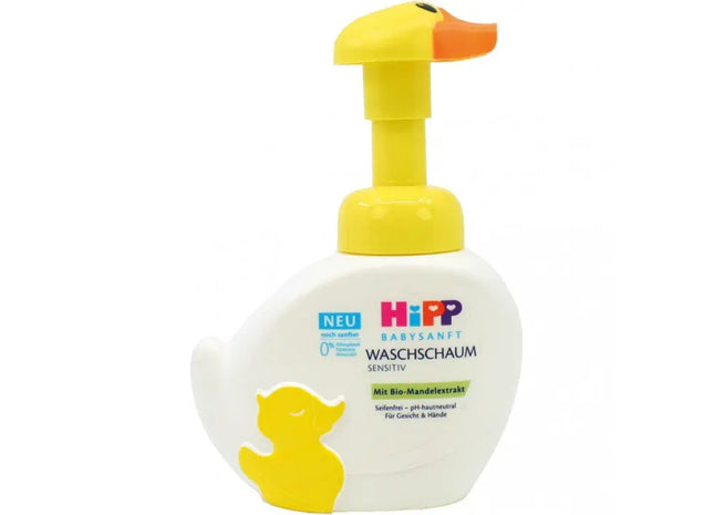 Hipp Babysanft Sensitiv 250ml Gentle Wash Foam - Hypoallergenic Cleanser for Tender Baby Skin TK Gruppe® Grosshandel 