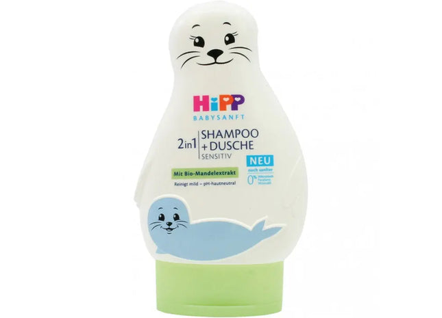 Hipp Babysanft Sensitive 200ml Shampoo & Body Wash - Soft Care for Baby's Sensitive Skin TK Gruppe® Grosshandel 
