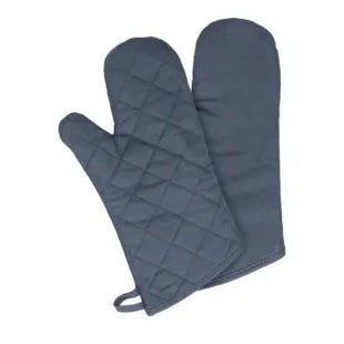 Hitzebeständige Ofenhandschuhe im 2er Set – Blau und Grau für doppelten Schutz TK Gruppe® Grosshandel 