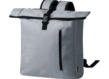 Hoblak RPET-Fahrradrucksack - grau Umweltfreundlicher, wasserdichter Fahrradrucksack TK Gruppe® Grosshandel 