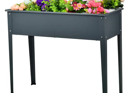 Hochbeet, Basic, 100cmB - Kompaktes und praktisches Gartenbeet für Pflanzen TK Gruppe® Grosshandel 