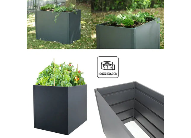 Hochbeet, Premium, 100cm - Hochwertiges, ergonomisches Gartenbeet TK Gruppe® Grosshandel 